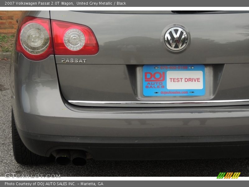 United Grey Metallic / Black 2007 Volkswagen Passat 2.0T Wagon