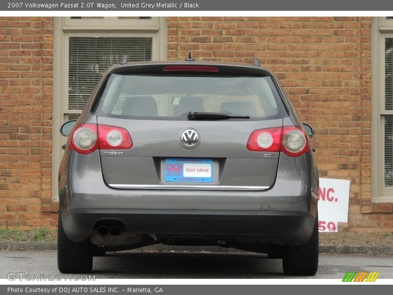 United Grey Metallic / Black 2007 Volkswagen Passat 2.0T Wagon
