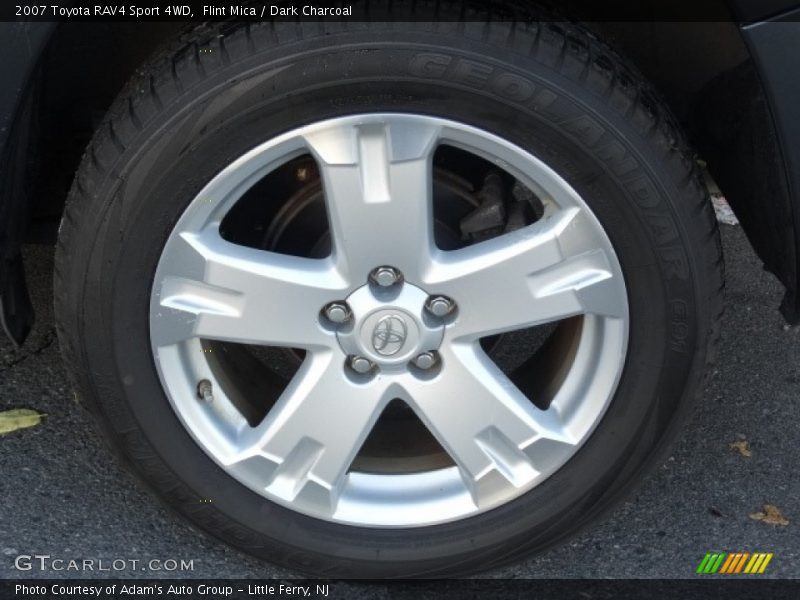 Flint Mica / Dark Charcoal 2007 Toyota RAV4 Sport 4WD