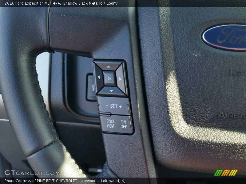 Shadow Black Metallic / Ebony 2016 Ford Expedition XLT 4x4