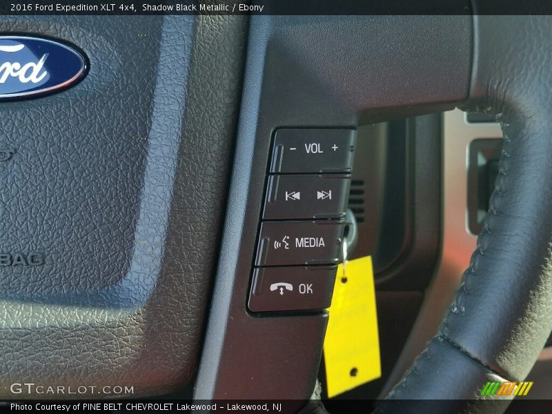 Shadow Black Metallic / Ebony 2016 Ford Expedition XLT 4x4
