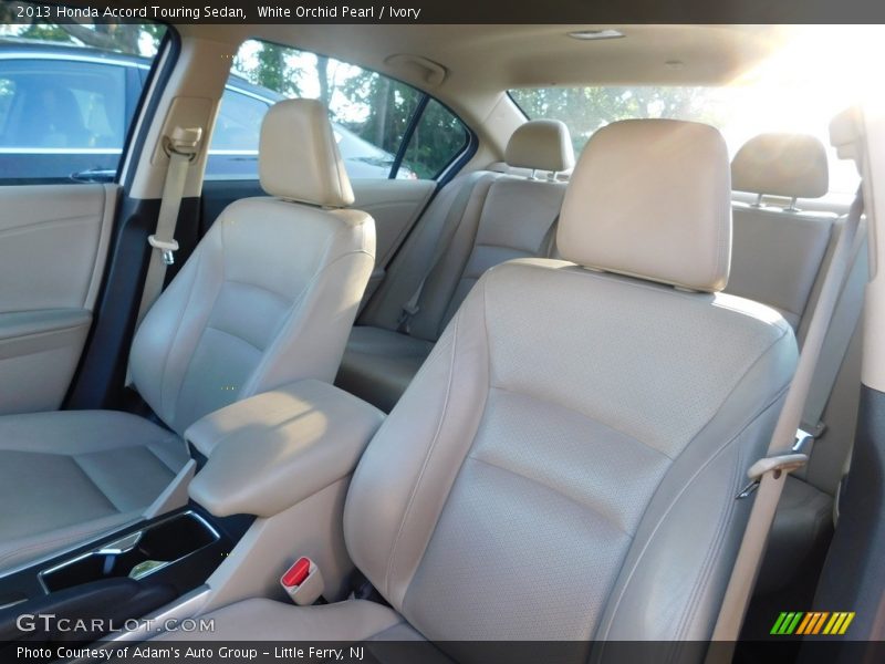 White Orchid Pearl / Ivory 2013 Honda Accord Touring Sedan