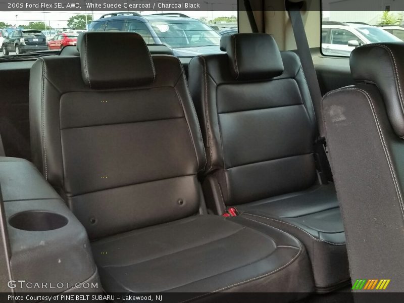 White Suede Clearcoat / Charcoal Black 2009 Ford Flex SEL AWD