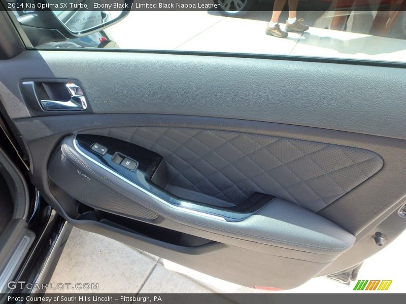 Ebony Black / Limited Black Nappa Leather 2014 Kia Optima SX Turbo