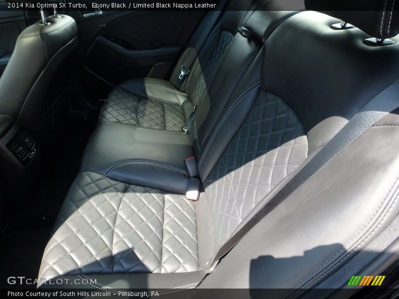 Ebony Black / Limited Black Nappa Leather 2014 Kia Optima SX Turbo