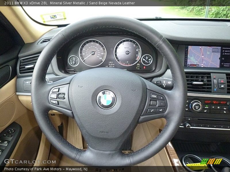  2011 X3 xDrive 28i Steering Wheel