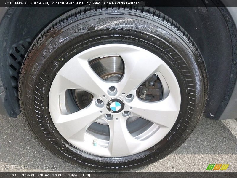  2011 X3 xDrive 28i Wheel