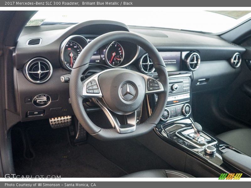 Dashboard of 2017 SLC 300 Roadster