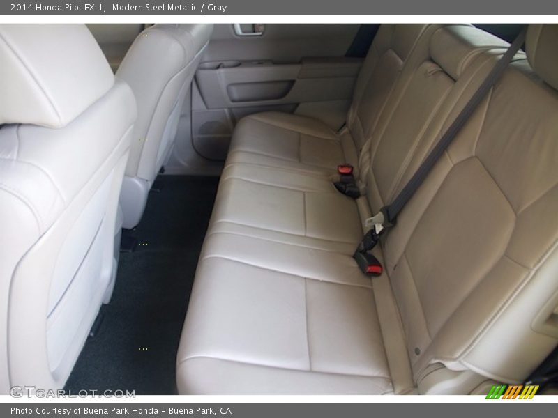 Modern Steel Metallic / Gray 2014 Honda Pilot EX-L