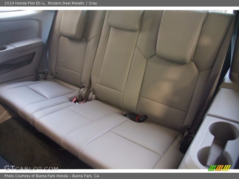 Modern Steel Metallic / Gray 2014 Honda Pilot EX-L