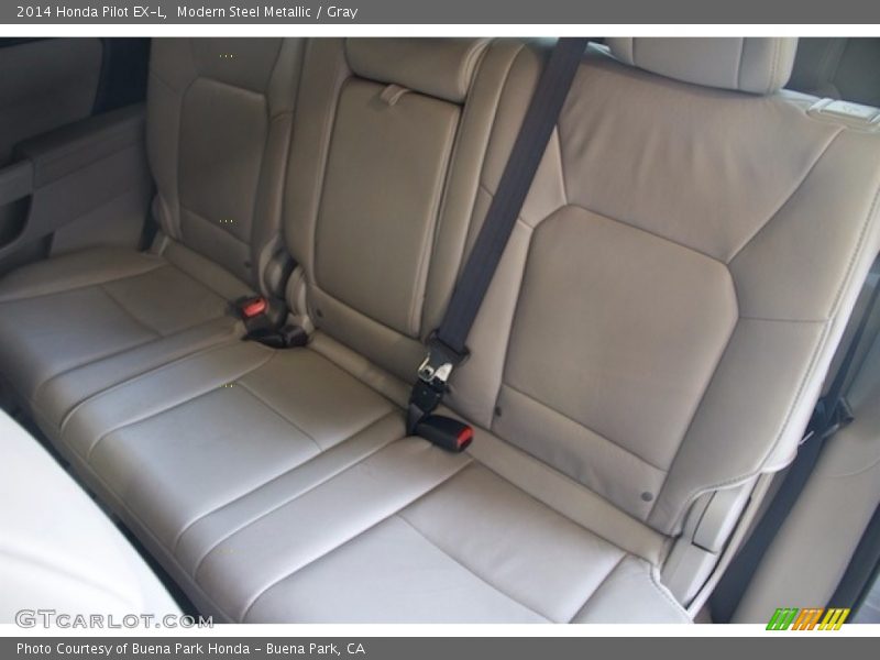 Modern Steel Metallic / Gray 2014 Honda Pilot EX-L