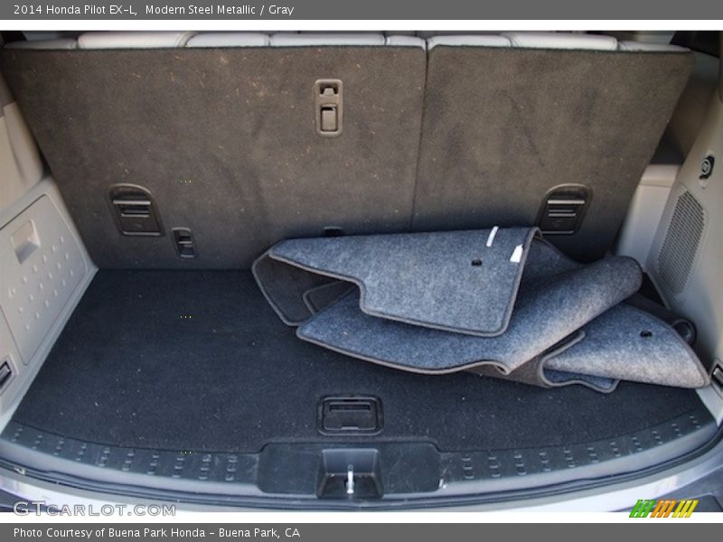 Modern Steel Metallic / Gray 2014 Honda Pilot EX-L