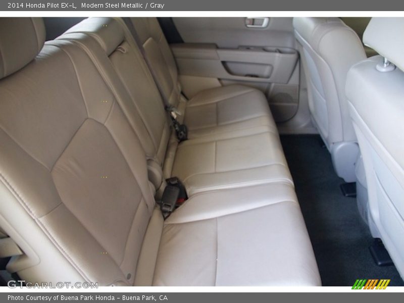 Modern Steel Metallic / Gray 2014 Honda Pilot EX-L