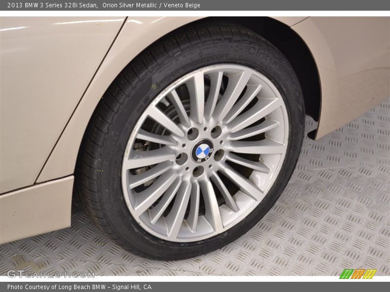 Orion Silver Metallic / Veneto Beige 2013 BMW 3 Series 328i Sedan