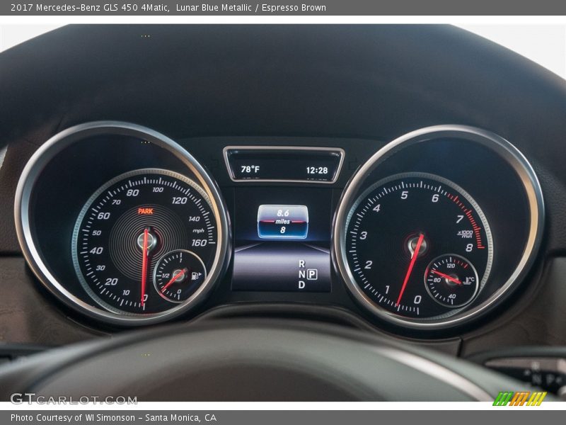  2017 GLS 450 4Matic 450 4Matic Gauges
