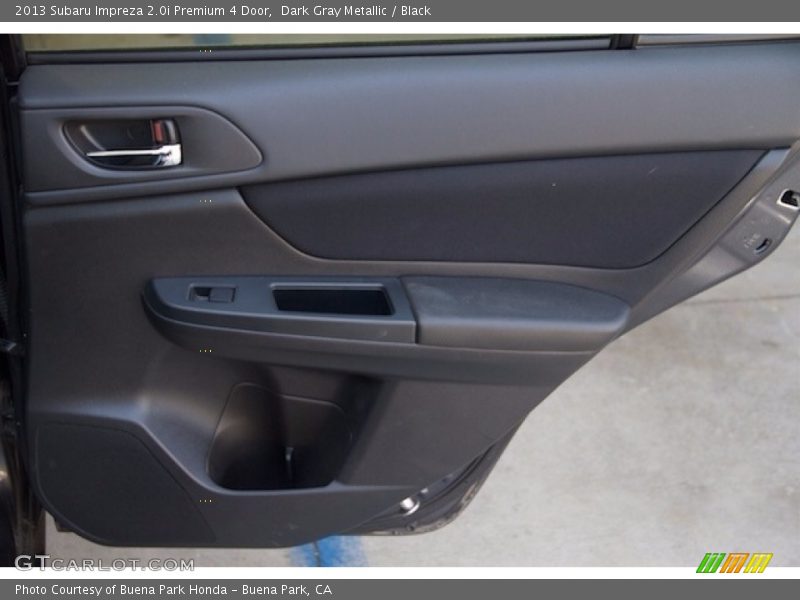Dark Gray Metallic / Black 2013 Subaru Impreza 2.0i Premium 4 Door