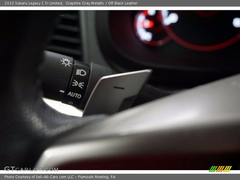 Graphite Gray Metallic / Off Black Leather 2013 Subaru Legacy 2.5i Limited