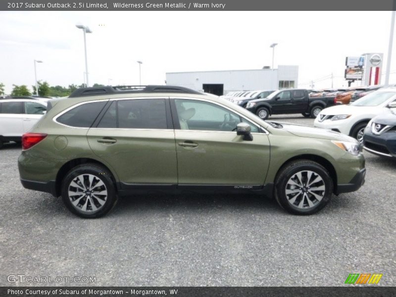  2017 Outback 2.5i Limited Wilderness Green Metallic