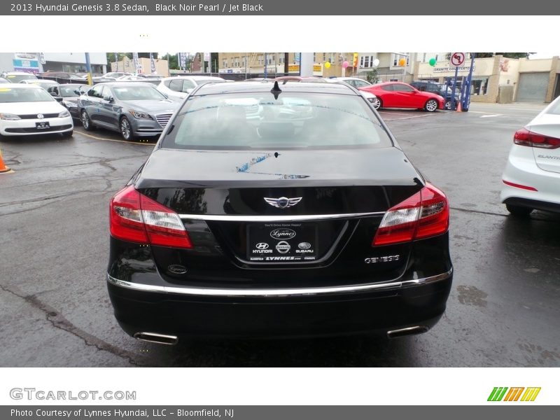 Black Noir Pearl / Jet Black 2013 Hyundai Genesis 3.8 Sedan