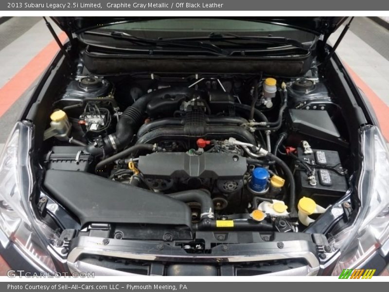 Graphite Gray Metallic / Off Black Leather 2013 Subaru Legacy 2.5i Limited