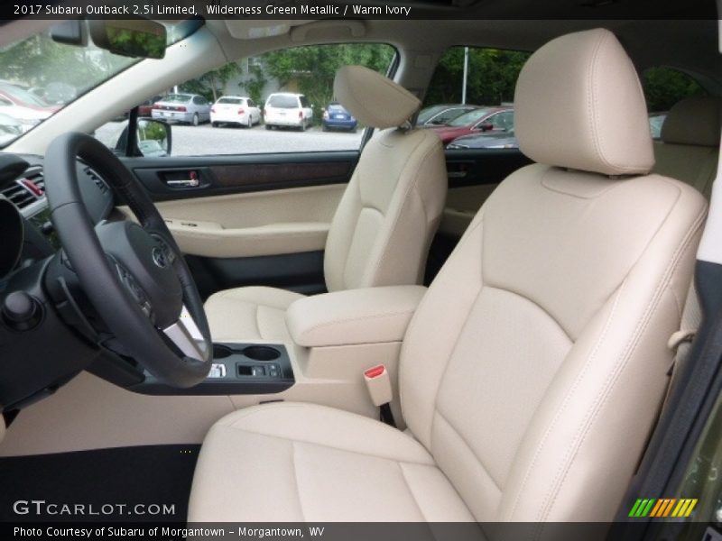  2017 Outback 2.5i Limited Warm Ivory Interior