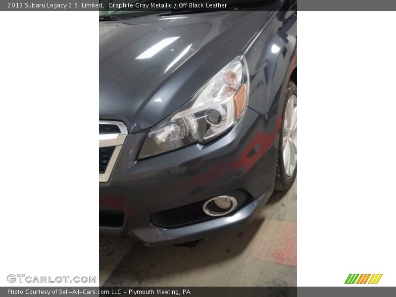 Graphite Gray Metallic / Off Black Leather 2013 Subaru Legacy 2.5i Limited