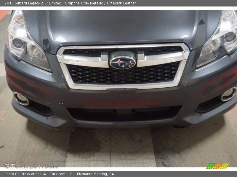 Graphite Gray Metallic / Off Black Leather 2013 Subaru Legacy 2.5i Limited