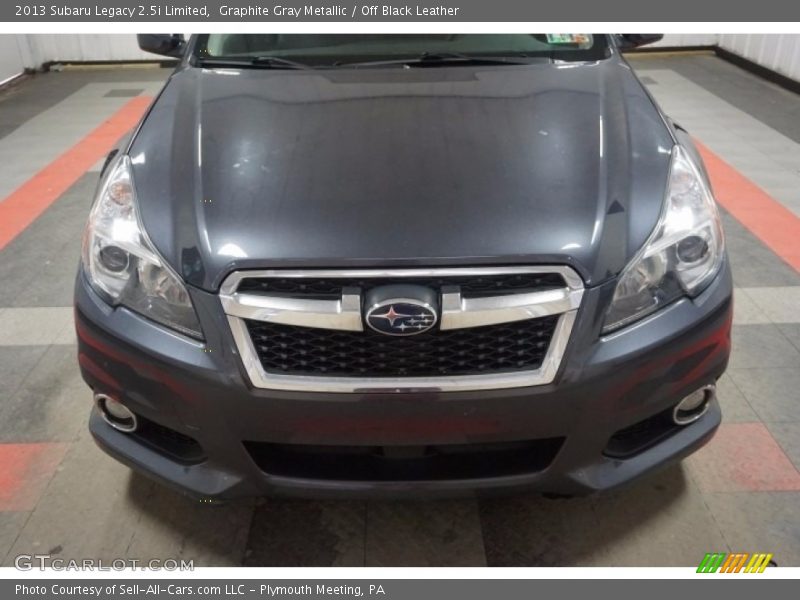 Graphite Gray Metallic / Off Black Leather 2013 Subaru Legacy 2.5i Limited