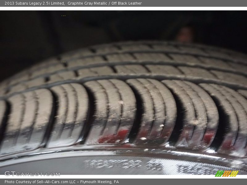 Graphite Gray Metallic / Off Black Leather 2013 Subaru Legacy 2.5i Limited