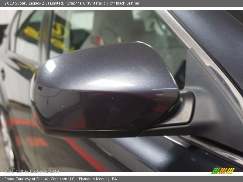 Graphite Gray Metallic / Off Black Leather 2013 Subaru Legacy 2.5i Limited
