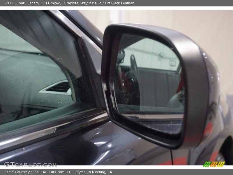 Graphite Gray Metallic / Off Black Leather 2013 Subaru Legacy 2.5i Limited