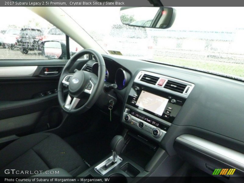 Crystal Black Silica / Slate Black 2017 Subaru Legacy 2.5i Premium