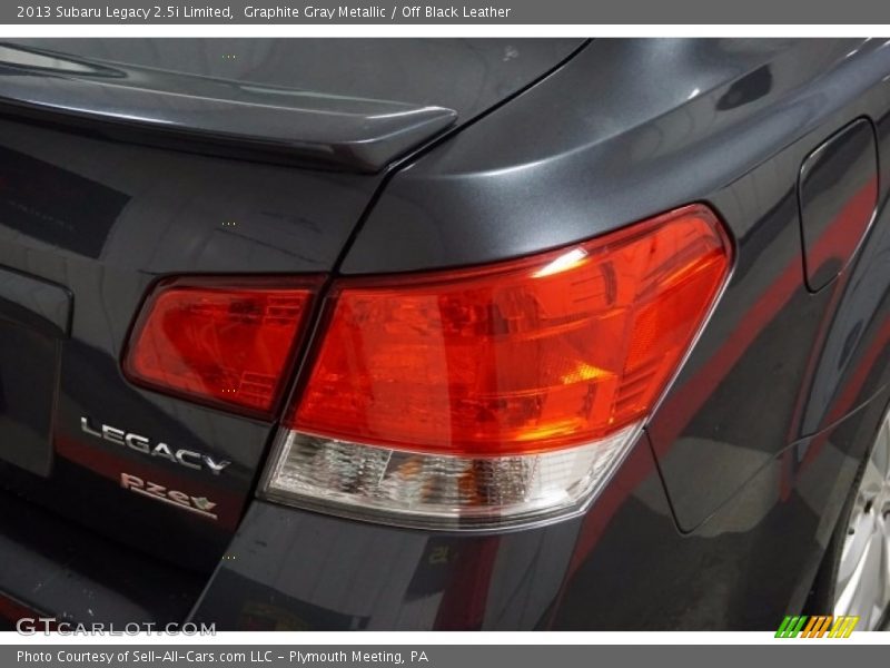 Graphite Gray Metallic / Off Black Leather 2013 Subaru Legacy 2.5i Limited