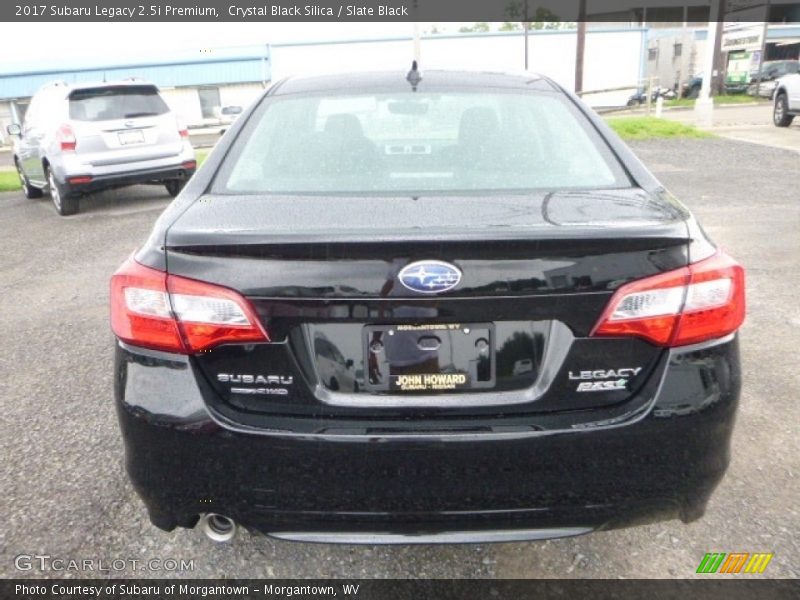 Crystal Black Silica / Slate Black 2017 Subaru Legacy 2.5i Premium