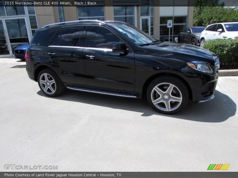 Black / Black 2016 Mercedes-Benz GLE 400 4Matic