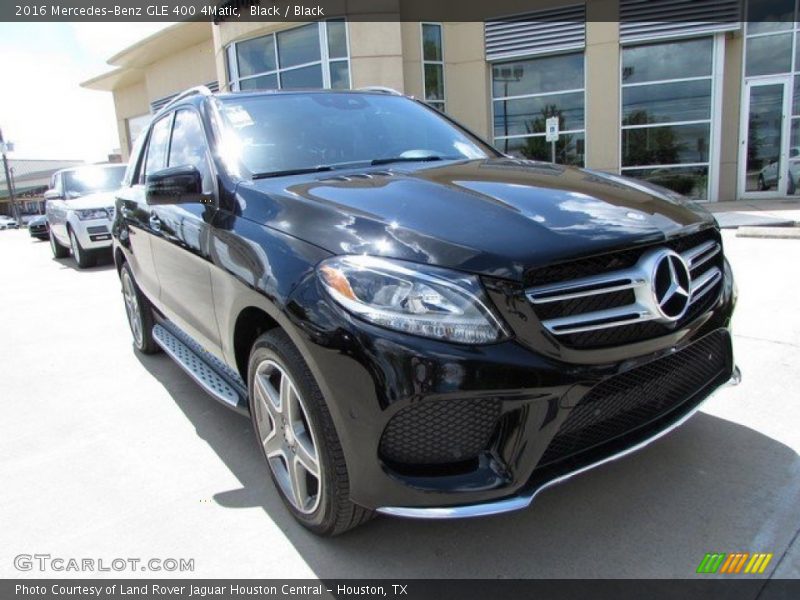 Black / Black 2016 Mercedes-Benz GLE 400 4Matic