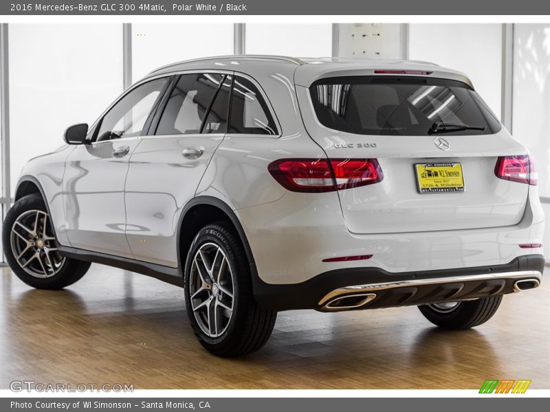 Polar White / Black 2016 Mercedes-Benz GLC 300 4Matic