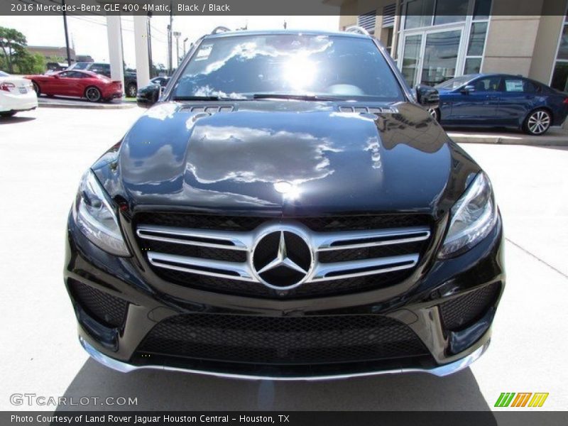 Black / Black 2016 Mercedes-Benz GLE 400 4Matic