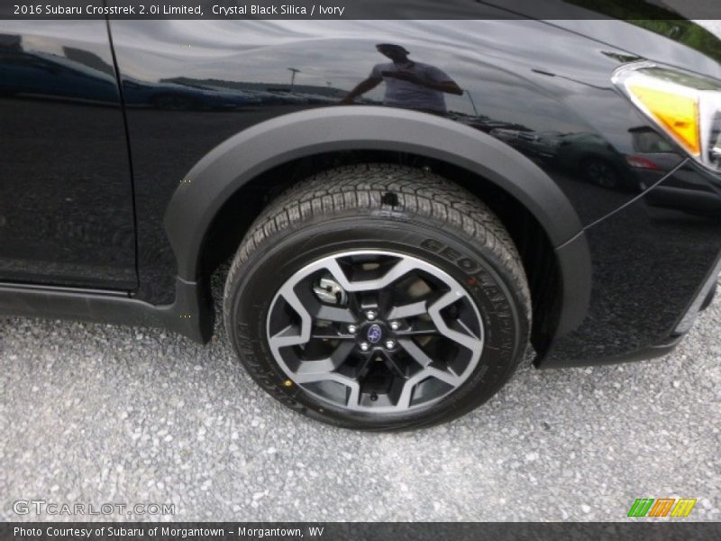 Crystal Black Silica / Ivory 2016 Subaru Crosstrek 2.0i Limited