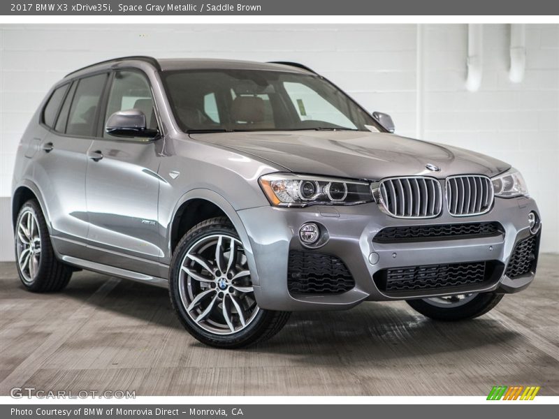 Front 3/4 View of 2017 X3 xDrive35i