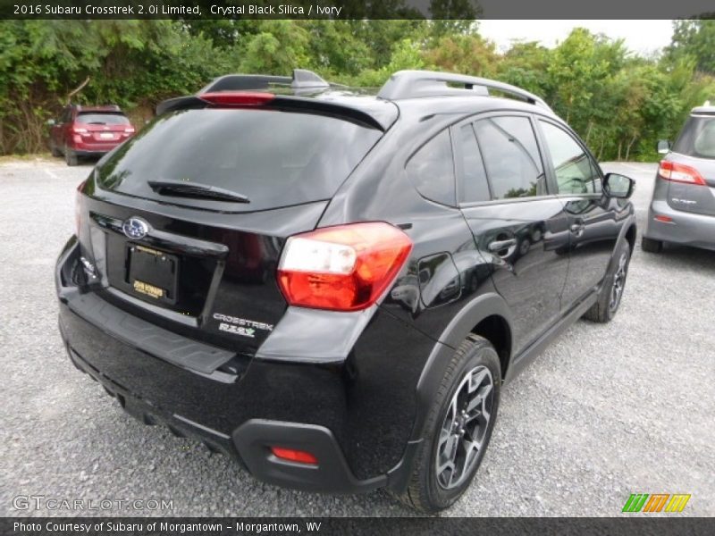 Crystal Black Silica / Ivory 2016 Subaru Crosstrek 2.0i Limited
