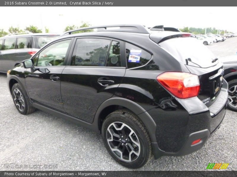 Crystal Black Silica / Ivory 2016 Subaru Crosstrek 2.0i Limited