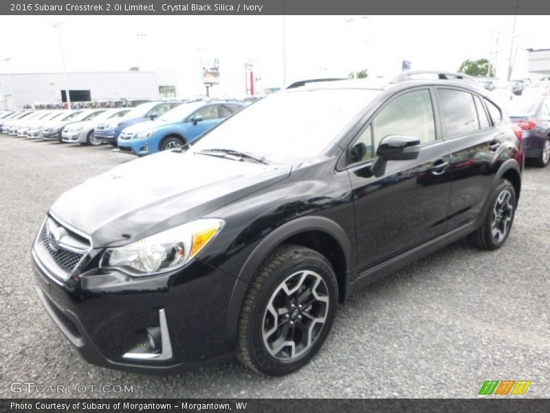 Crystal Black Silica / Ivory 2016 Subaru Crosstrek 2.0i Limited