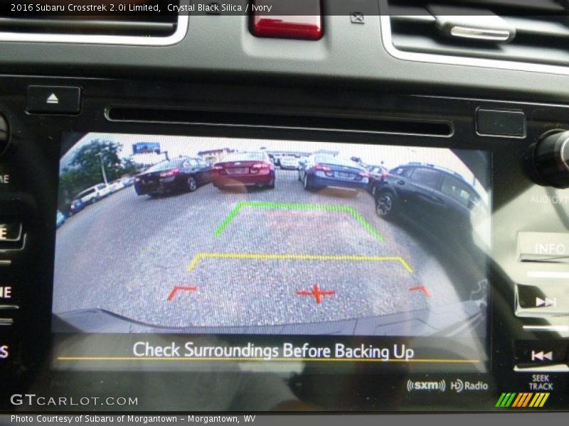 Crystal Black Silica / Ivory 2016 Subaru Crosstrek 2.0i Limited