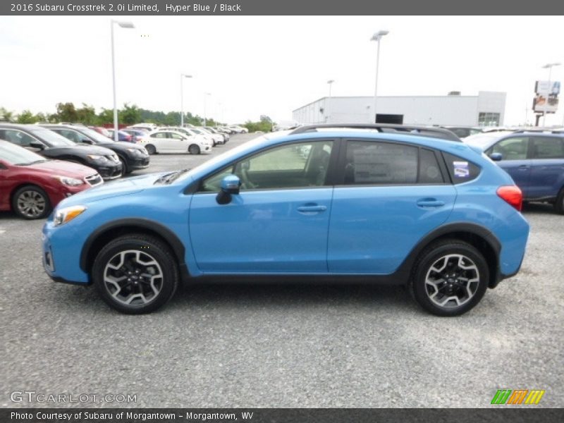 Hyper Blue / Black 2016 Subaru Crosstrek 2.0i Limited