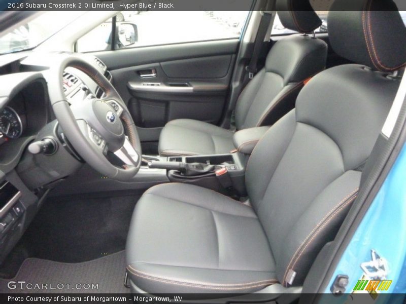 Hyper Blue / Black 2016 Subaru Crosstrek 2.0i Limited