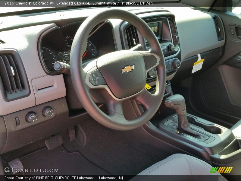 Summit White / Jet Black/Dark Ash 2016 Chevrolet Colorado WT Extended Cab 4x4