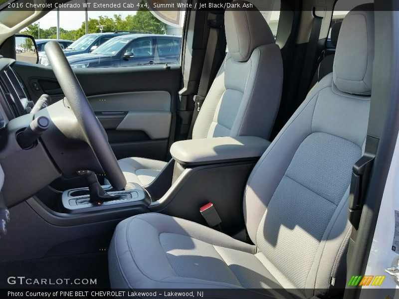 Summit White / Jet Black/Dark Ash 2016 Chevrolet Colorado WT Extended Cab 4x4