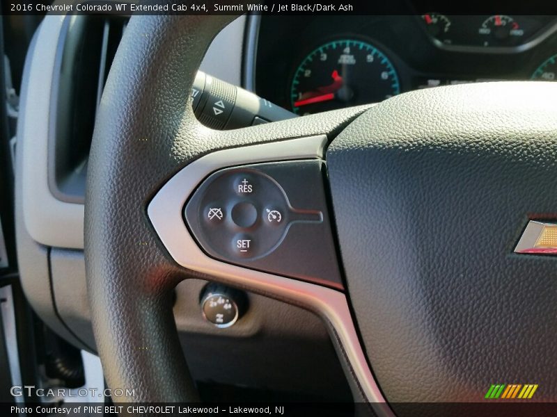 Summit White / Jet Black/Dark Ash 2016 Chevrolet Colorado WT Extended Cab 4x4