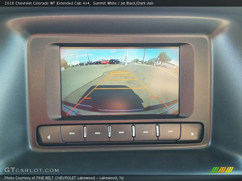 Summit White / Jet Black/Dark Ash 2016 Chevrolet Colorado WT Extended Cab 4x4